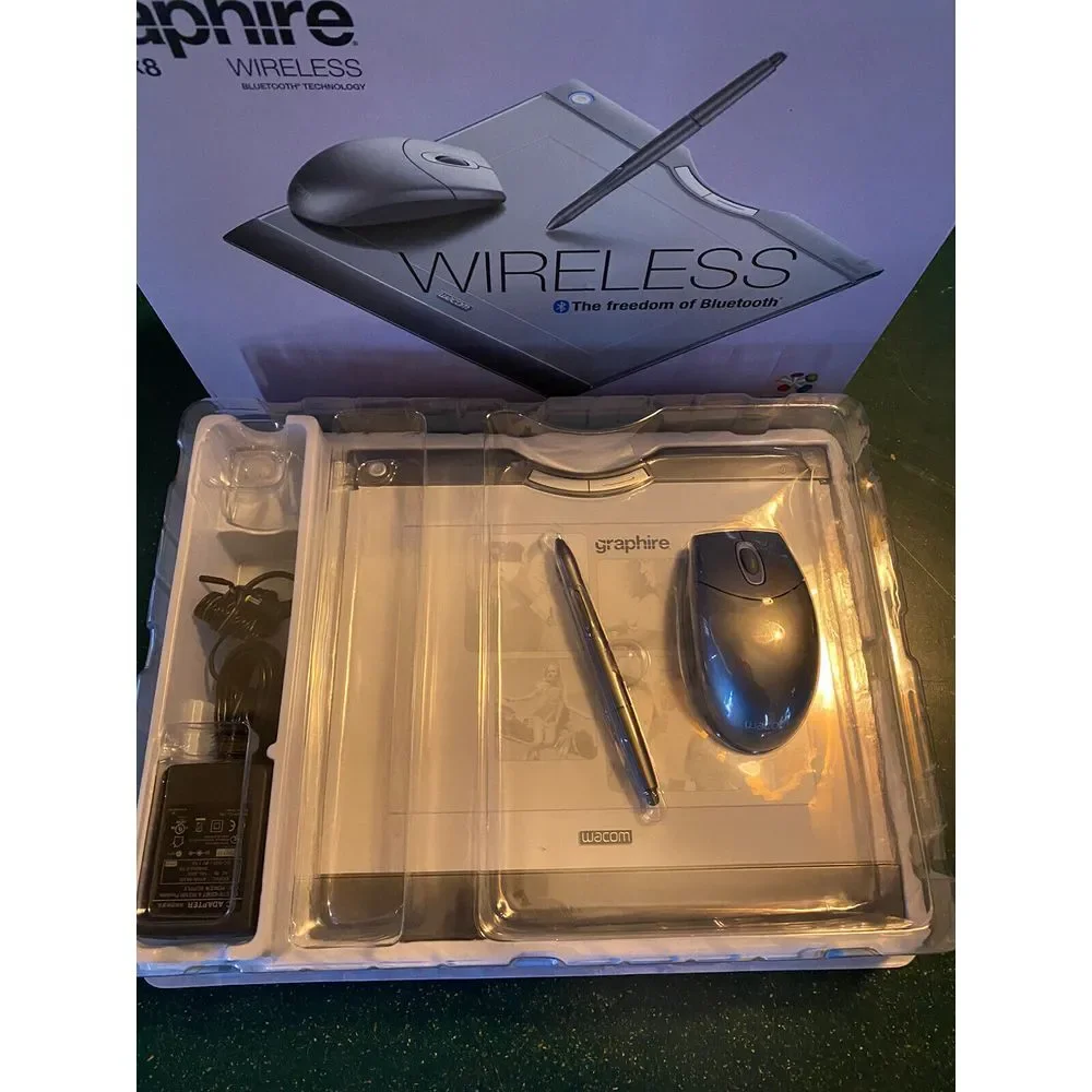 Wacom Graphire CTE-630BT Wireless Bluetooth‎ 6x8 Tablet - Mouse Digitizer Stylus